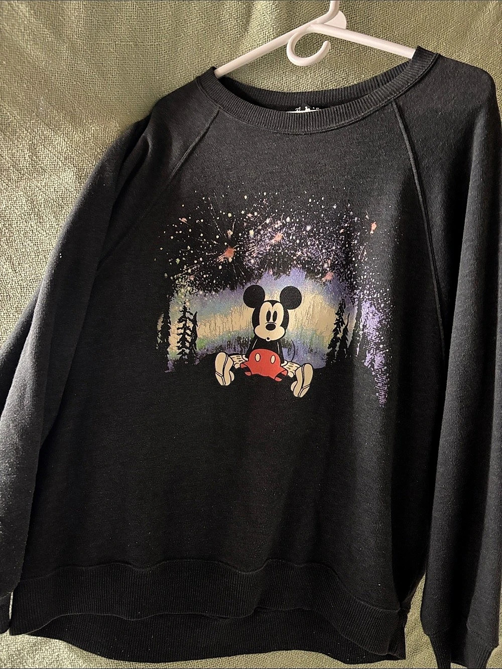 American Eagle Outfitters Disney x American Eagle Mickey Mouse Galaxy Sweatshirt
